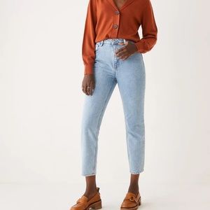 Frank & Oak Stevie Tapered Blue Jeans